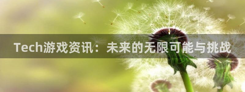 高德娱乐升级5994月：Tech游戏资讯：未来的无限可能与挑