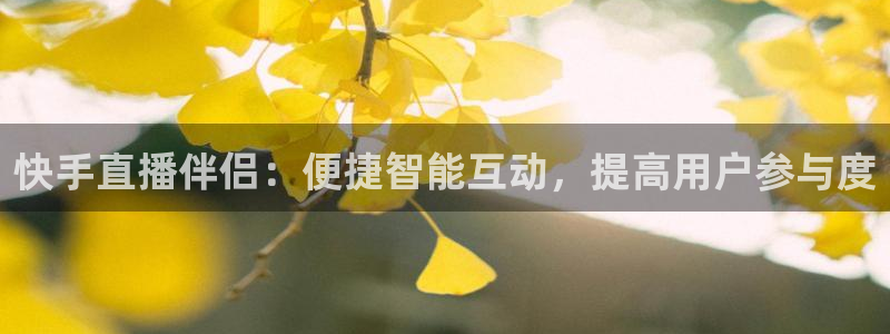 龙门直播免费下载入口：快手直播伴侣：便捷智能互动，提高用户参与度